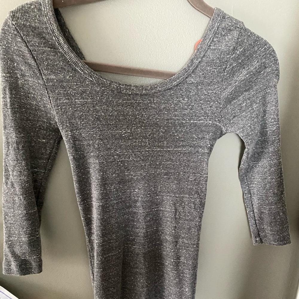 Free People 3/4 Sleeve Bodycon Dress